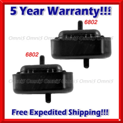 K207 Fits 1985-95 SUZUKI SAMURAI 1.3L Front Left & Right Engine Motor Mount Set - Image 1 of 3