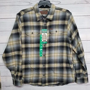 Camisa de franela de peso pesado Orvis para hombre talla XL - Imagen 1 de 6