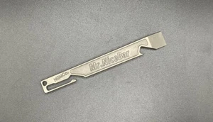 Nice Guy Machine Company NGMCo. Mr. Nice Bar Titanium EDC Pry Bar/Apribottiglie - Foto 1 di 6
