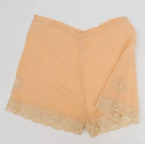 True Vintage 1930s Silk Tap Pants French Knickers W 28" - Picture 1 of 3