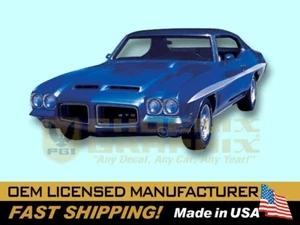 1972 Pontiac LeMans and GTO 9-Stripes Decals & Stripes Kit - Picture 1 of 1