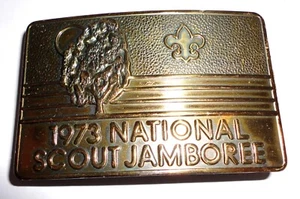 1973 National Boy Scout Jamboree Belt Buckle - Picture 1 of 1