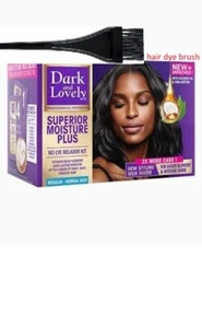 Dark & Lovely No-Lye Hair Relaxer Kit Regular Strength with Hair Dye Brush - Picture 1 of 1