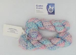 Chemknits Creations Sock Yarn Sweetarts Candy 2 x 50g hanks Merino - Picture 1 of 5