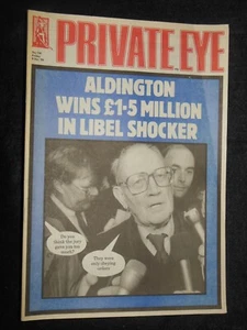 Vintage Private Eye Magazine; 8th December 1989 - Satirical, Humour, Politics  - Bild 1 von 1