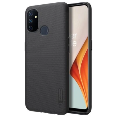 Nillkin New Custodia Originale Frosted Cover Back Case Oneplus Nord N100 Black - Immagine 1 di 4