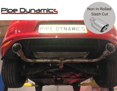 PIPE DYNAMICS Golf MK7 1.4 TSI 140-150HP Back Box Delete GTI Style DUAL EXHAUST