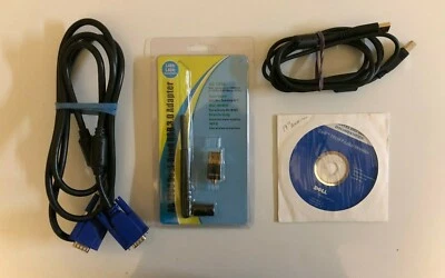Bundle: Driver For Dell Monitor, AC 1200 Dual-Band USB Adapter, USB Cable & Moni - Image 1 of 4