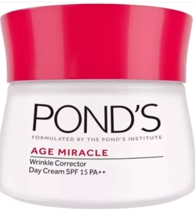 Pond's Age Miracle Wrinkle Corrector Day Cream SPF 18 PA++, 50g Free Shipping - Picture 1 of 7