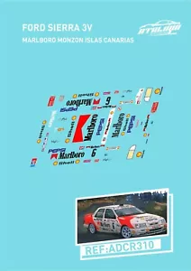 CALCAS FORD SIERRA 3V MARLBORO MONZON ISLAS CANARIAS - Bild 1 von 1