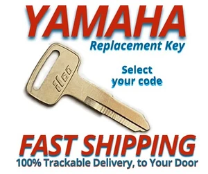 Yamaha Scooter ATV Motorcycle Keys Replacement Key Cut to Code A39810-A59597 - Picture 1 of 3