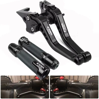Palancas de embrague de freno cortas CNC para Honda CBR500R 2013-2021 empuñaduras de manillar Foto 1 de 4