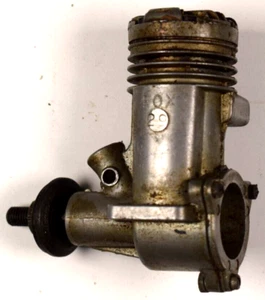 50's ? Fox 29 Stunt Control Line Model Airplane Engine Vintage .29 Glow Motor #4 - Picture 1 of 7