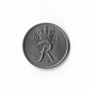 1962 Denmark - 25 Ore - 248 - Copper Nickel - 4.5g - Picture 1 of 2