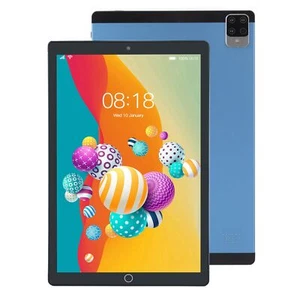 New US Plug 128GB Tablet 10.1in Blue 6GB 128GB 10 Core CPU 8800mAh Dual Band 5G - Picture 1 of 24
