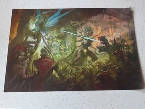Skaven vs. Sylvaneth Warhammer Age of Sigmar Echoes of Doom A3 Kunstdruck Poster - Bild 1 von 2