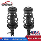 Set 2 Front Complete Shock Struts Absorber Assembly For 2011-2016 Buick LaCrosse