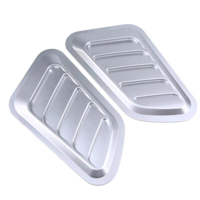 Car Air Flow Intake Scoop Turbo Bonnet Vent Cover Decor Trims Hood Fender ×2 - Image 1 of 4