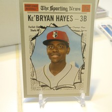 2019 Topps Heritage Minor League  Ke'Bryan Hayes - Indianapolis Indians RC 