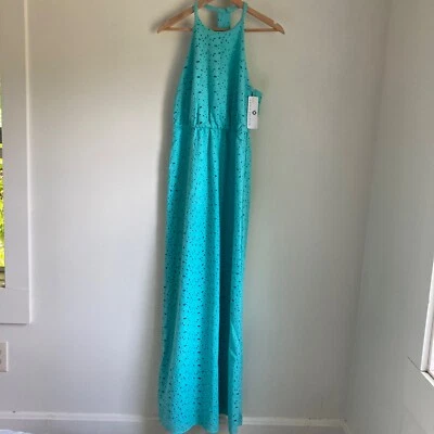 Novo Vestido Annie Griffin Natalie Maxi Ilhós Tamanho 6 Alto - Imagem 1 de 4