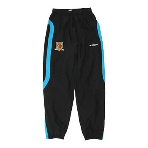 Pantalones de chándal negros Hull City Umbro para hombre | Ropa deportiva de fútbol vintage - Imagen 1 de 3