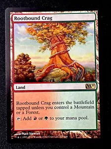 Rootbound Crag x1 NM Core Set 2011 M11 MTG Magic The Gathering Card - Picture 1 of 2