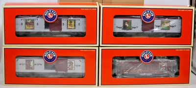 Lionel 6-31730 Norman Rockwell Holiday 4-Car Pack – NEW in Box O Gauge 1:48 - Image 1 of 4