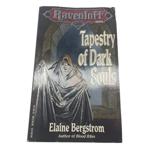 Ravenloft Tapestry of Dark Souls TSR 1993 1st Print D&D Fantasy Novel - Imagen 1 de 5