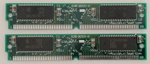 Apple Mac LC475 / Performa / Quadra – VRAM Video RAM 256kb 80ns. Matched Pair. - Afbeelding 1 van 2