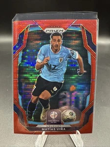 2024 Panini Prizm CONMEBOL Copa America - Red Pulsar Prizm #101 Matias Vina /125 - Foto 1 di 2