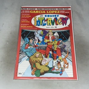 1984 COMICS INTERVIEW - #12  Alan Moore / Jose Garcia Lopez -NEW- NM  or Better - Picture 1 of 1