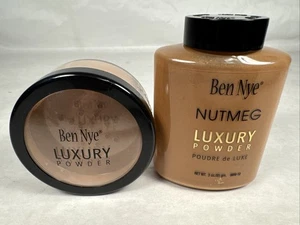 Ben Nye Luxury Powder Nutmeg SIZES .92oz and 3oz - Picture 1 of 8