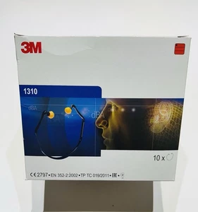 3M Banded Ear Plugs Ear Defenders 1 Pair 1310 - Picture 1 of 5