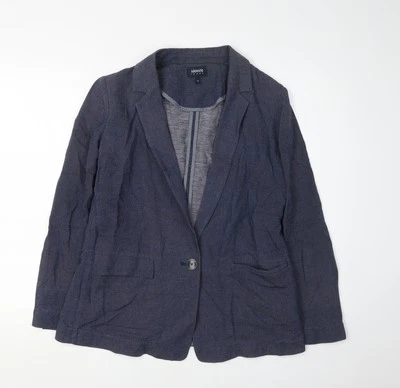 Blazer azul para mujer Armani Jeans talla 16 ajuste regular Foto 1 de 4