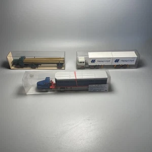 Wiking e minicars trattore a sella raccolta Büssing trasporto legname modelli H0 #6 - Foto 1 di 10