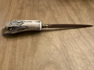 Vintage Brieföffner Messing Kühner Adler - Bild 1 von 10
