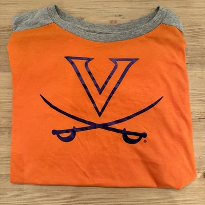 Colosseum NWT Womens Virginia Cavaliers Long Sleeve Thin Shirt Size L - Image 1 of 4
