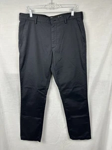 IZOD Pantalone Uomo 34x34 Blu Vestibilità Dritta Vantaggio Performance Golf Elasticizzato - Foto 1 di 9