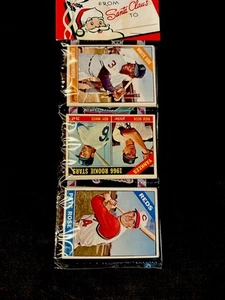 1966 TOPPS XMAS BASEBALL RACK PACK PETE ROSE ROY WHITE RC FLOYD ROBINSON - Picture 1 of 2