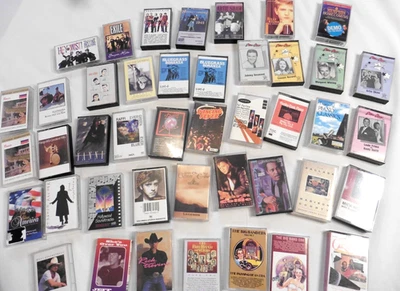 Mixed Cassette Tape Lot Of 43. Various Artists & Genre:Big Band, Bluegrass++++ Foto 1 de 4