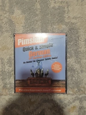 Primsleur Quick & Simple 2nd Revised Edition Totally Audio CD ~ NEW SEALED  - Image 1 of 4