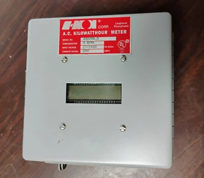 E-MON 480200-D DEMAND METER 200 AMP 277/480V 3-PHASE 4-WIRE NEW NO BOX SURPLUS - Image 1 of 4