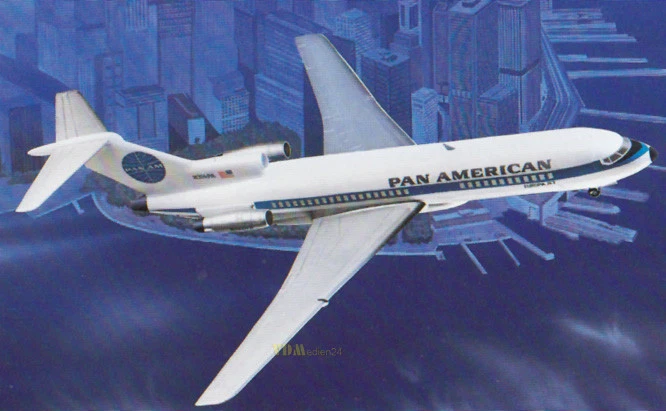 Boeing 727-100 - 1:100 Master Modell / Plasticart 1010, Original! RAR DDR - Bild 1 von 1