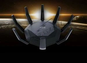 1PCS NEW ASUS RT-AX89X Router Wifi 6 Dual Band Wireless Gigabit Gaming Router - Picture 1 of 2