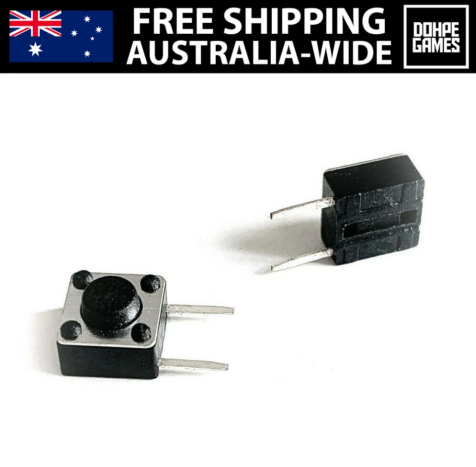 L & R Replacement Switch Buttons (Nintendo DS / Game Boy Advance SP) NDS GBA SP - Image 1 of 2