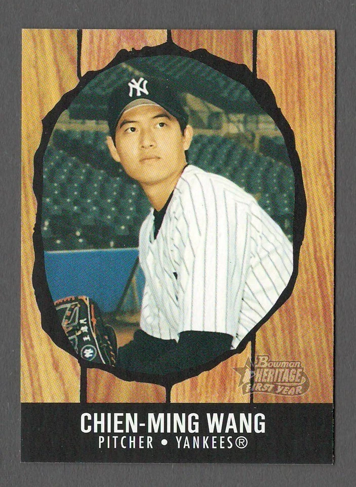 CHIEN-MING WANG 2003 Bowman Heritage KN RC #235 Base Rookie Card Yankees 03 - Image 1 of 1