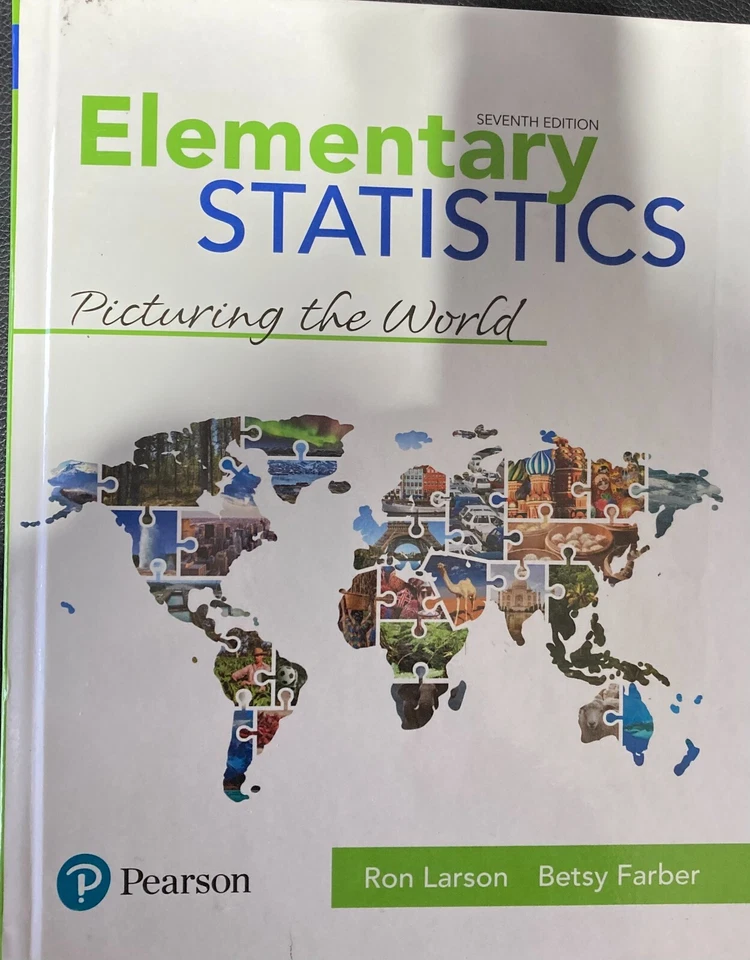 Elementary Statistics: Picturing the World - Seventh Edition - Hardcover - NEW - Image 1 of 1