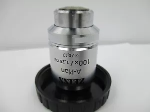 Objetivo microscopio Zeiss A-Plan 100x/1,25 0,17 - Imagen 1 de 7