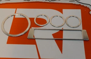 Aluminio Juego de TD5 Reloj Instrumento Surround Fit Land Rover Defender 90 110 - Imagen 1 de 10