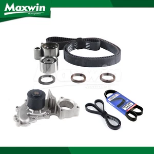 Timing Belt Kit Water Pump Serpentine Belt Set fit 1992-1993 Toyota Camry 3.0L - Picture 1 of 7
